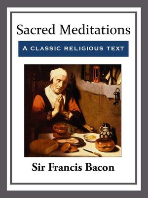cover image of Sacred Meditations
